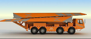 21-24M Fast Erecion Military Mobile Bridge For Overcoming Small River